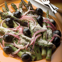 Grilled Asparagus Salad