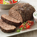 Athenian Meatloaf with Cucumber-Yogurt Sauce