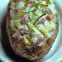 Roasted Artichoke and Virginia Ham Stuffed Idaho� Potatoes